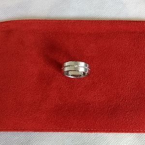 White gold 14K, with diamonds Ring